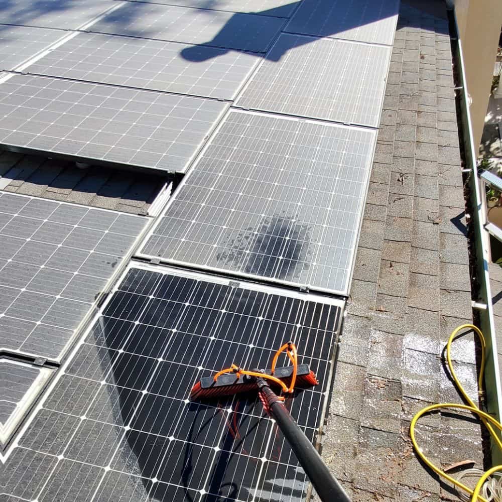 Solar Panel Cleaning Services - Window Washing Bros