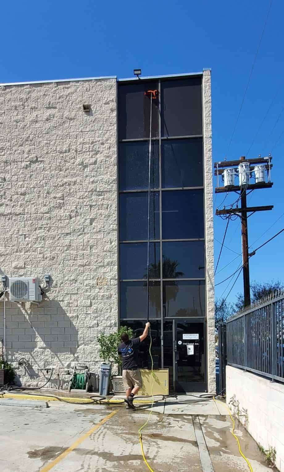 Commercial Window Cleaning North Hollywood, CA - Window Washing Bros